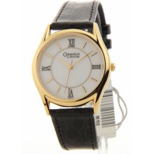 Caravelle by Bulova Men's Genuine Leather Watch 42A57