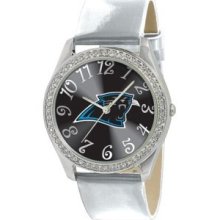 Carolina Panthers Game Time Glitz Wrist Watch