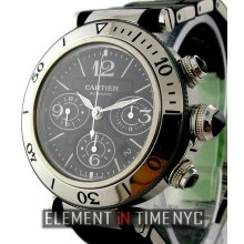 Cartier Pasha Collection Pasha Seatimer Chronograph Stainless Steel 43mm