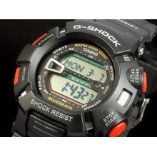 Casio G-shock Mudman G-9000-1 G-9000-1vdr Black Mud Resistant100% Authentic