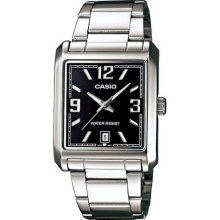 Casio Men's Core MTP1336D-1A Silver Stainless-Steel Quartz Watch ...