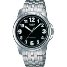 Casio Men's MTP1216A-1B Silver Stainless-Steel Quartz Watch with ...