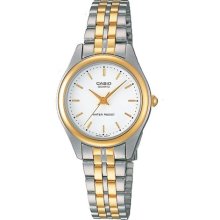 Casio Women's Core LTP1129G-7A Two-Tone Stainless-Steel Quartz Wa ...