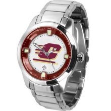 Central Michigan University Men's Stainless Steel Outdoor Watch