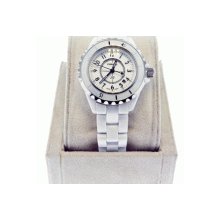 Chanel J12 H0968 Ceramic White Ladies Watch