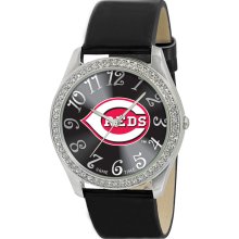 Cincinnati Reds Glitz Blk Watch