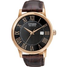 Citizen Eco-Drive Leather Men's Watch BM6759-03E