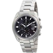 Citizen Eco-drive Titanium Sapphire Solar Powered Watch Brand New- Us Seller