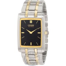 Citizen Stiletto wrist watches: Stiletto 2-Tone Rectangular ar3034-59e