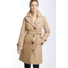 Collection Ellen Tracy Short Hooded Trench Womens