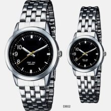 DB02 -- iBank (R) Stainless Steel Watch