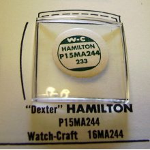 Dexter Hamilton P15ma244 Watch Crystal Molded Glass