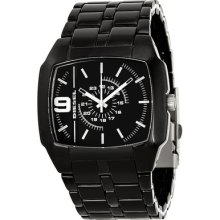 Diesel Analog Black Dial Black Acetate Mens Watch Dz1549