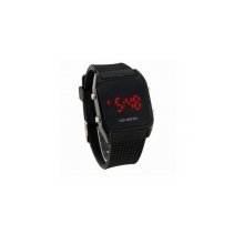 digital led watches led wristwatches black