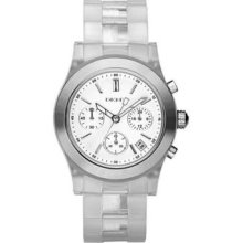 Dkny Ny8162 White Dial Chronograph Ladies Watch