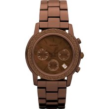 DKNY NY8539 Brown Chronograph Ladies Watch