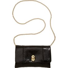 Dolce & Gabbana Python Miss Agnese Bag - Black