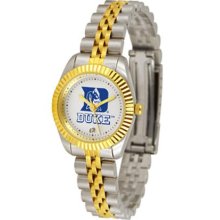 Duke Blue Devils Womens 23Kt Gold Watch