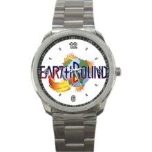 Earthbound Logo Nintendo Game Unisex Sport Metal Watch