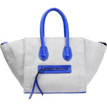 Ecosusi Royal Blue Canvas Lady Bags Luxury Crossbody Bag