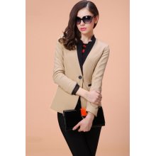 Elegant V-neck Blazer