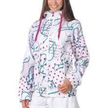 Empyre Girls 2012 Exhibitionist White Geo 10K Softshell Jacket