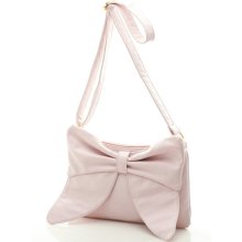 Fashion Bowknot Shoulder Bag-pink