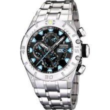 Festina Men's Le Tour De France F16527/5 Silver Stainless-Steel Quartz