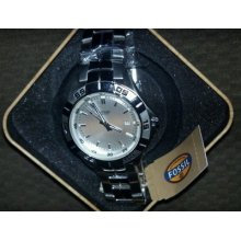 Fossil - Men's Naturally Modern Stainless Steel Watch Silver Dial