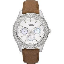 Fossil Stella Dark Brown