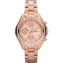 Fossil Womens Ch2826 Dylan Chronograph Stainless Watch