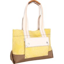 FossilÂ® Yellow Lena Shopper