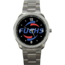 Fuchs Logo Racing Tuning Unisex Sport Metal Watch