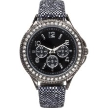 Glitter Strap Watch - Gray