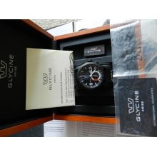 Glycine Incursore Black Jack Pvd Chronograph Lnib Box Papers 46mm 3879