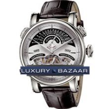 Grand Tourbillon (WG / Silver / Leather)