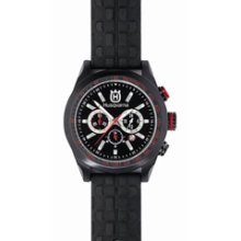 Husqvarna Analog Chronograph Watch (Black)