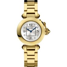 In Box Cartier Miss Pasha 18k Gold Ladies Watch Wj124015