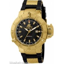 Invicta 1149 Men's Subaqua Iii Swiss Made Quartz Gmt Mother-of-pearl Dial