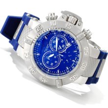 Invicta 1381 Men $1295 Subaqua Noma Iii Swiss Chrono Blue Dial Sport Watch