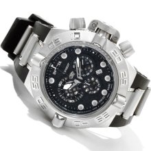 Invicta 1388 Subaqua Iv Stainless Steel Black Quartz Chronograph Black