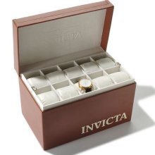 Invicta 20-slot Watch Collector's Chest - Latest Model And Very Hard To Find