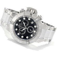 Invicta $2295 Men Subaqua Noma Chrono Black Dial Stainless Steel Watch 10542