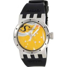 Invicta DNA Recycled Art Yellow Dial Ladies Watch 10444