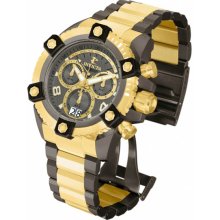 Invicta Men's Reserve Arsenal Chronograph Stainless Steel Case and Bracelet Gray Tone DIal 12984