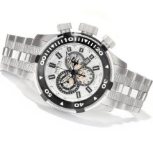 Invicta Mens Reserve Bolt Swiss Made Chronograph Gunmetal Ip Bezel Watch