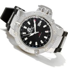 Invicta Men's Subaqua/noma Iii Gmt Black Dial Black Polyurethane