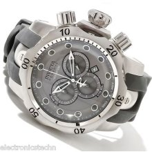 Invicta Reserve Men's Venom Swiss Made Quartz Chronograph Grey Dial 1406