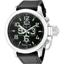 Invicta Watches Men's Signature/Russian Diver Chronograph Black Dial B