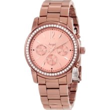 Invicta Women's 11773 Angel Rose Tone Dial Brown Ion-Plated Swiss 3 Ey